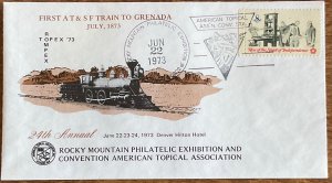 US #1476 Event Cover 24th Annual TOPEX/ROMEX Denver 6/22/1973 U/A L44