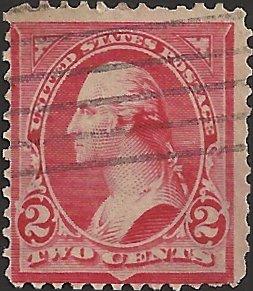 # 279b Used Red George Washington