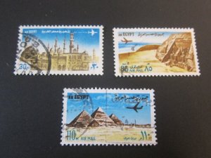 Egypt 1972 Sc 146-8 set FU