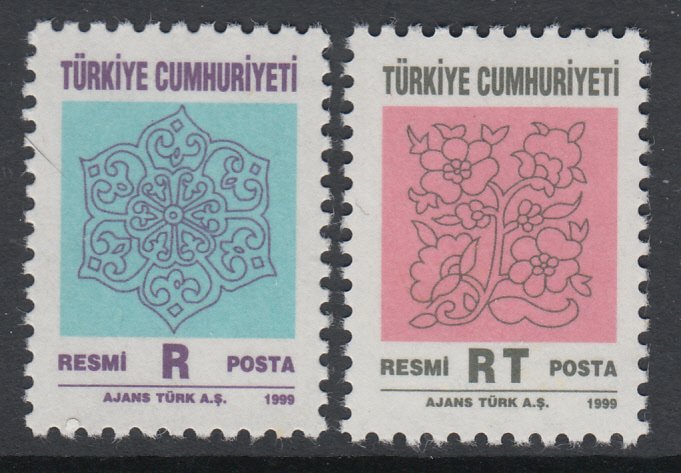 Turkey O216-O217 MNH VF