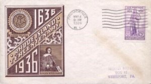 777 3c RHODE ISLAND - Hobby Cover Service - Staehle?