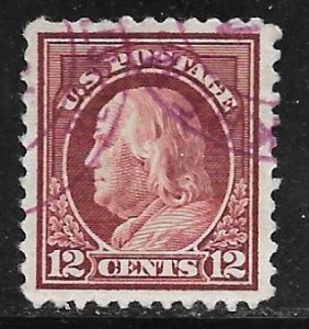 USA 512: 12c Franklin, used, F-VF