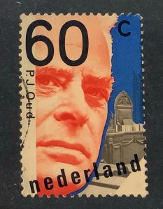 Netherlands 1980 Scott 596 used - 60c, Prof. Mr.P.J.Oud, politician