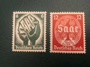 ICOLLECTZONE Germany 444-445 VF  hinged 