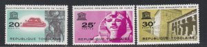 Togo # 476-478, 478a, UNESCO Save the Monuments , Mint NH, 1/2 Cat.