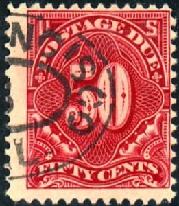 U.S. #J50 Used Fine Cat$200