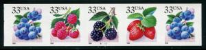 3302-3305 3305a US 33c Berries SA coil, MNH PNC5 #B2222