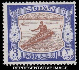 Sudan Scott 106 Mint never hinged.
