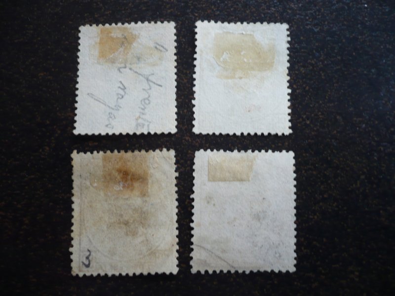 Stamps - Cuba - Scott# 54-57 - Used - Set of 4 stamps