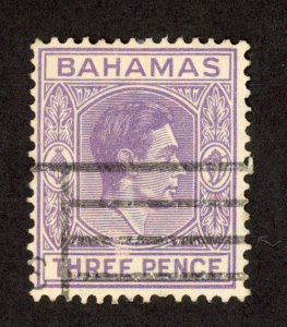 Bahamas 105 U 1938 3p lt violet