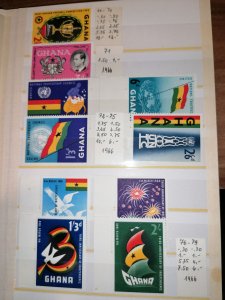 Ghana MNH collection