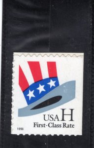 3268b Hat, MNH booklet stamp