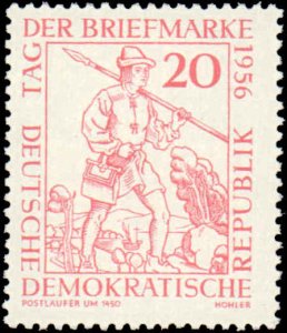 Germany DDR  #309, Complete Set, 1956, Never Hinged