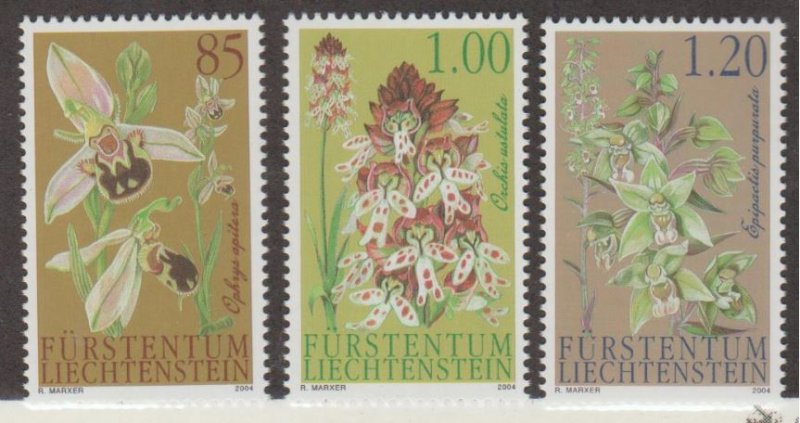 Liechtenstein Scott #1288-1289-1290 Stamps - Mint NH Set