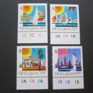 Antigua 1972 Sc 300-303 set MNH