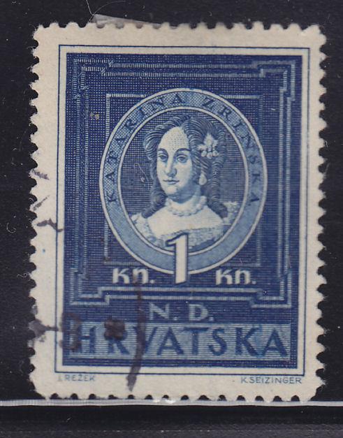 Croatia 56 Catherine Zrinski 1943