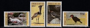 Burkina Faso # C292-295, Local Birds, Mint, LH, 1/3 Cat.