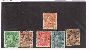 Turks & Caicos Islands 1928 60 - 64, 67 Used