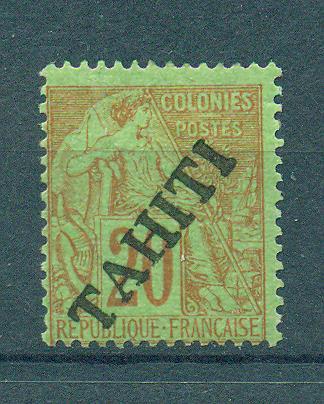 Tahiti sc# 11 mh cat value $72.50