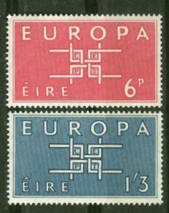 Ireland # 188-89 Europa -1963 (Links ) (2)  Mint NH