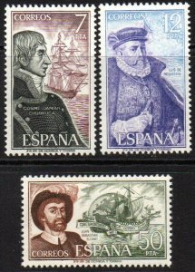 Spain Sc #1933-1935 MNH