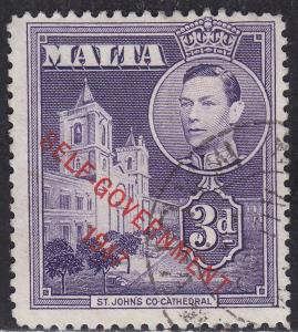 Malta Sc# 239 Hinged Used O/P