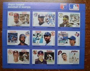 Baseball Stamps - Major League Baseball in Stamps - Grenada - MNH