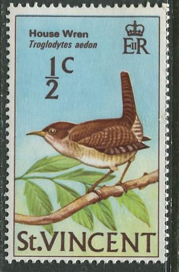 St Vincent - Scott 279 - Birds Issue -1969 - MNH - Single 1/2c Stamp