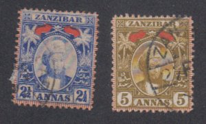 Zanzibar - 1896 - SC 41,45 - Used