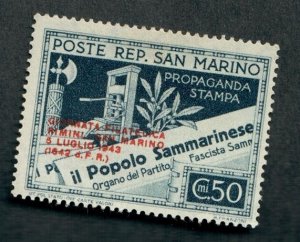 San Marino #214 Mint HInged single