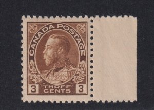 Canada Scott # 108 VF OG mint never hinged nice color scv $ 50 ! see pic !