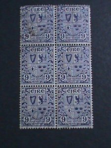 IRELAND 1922  SC#74-107 YEARS OLD STAMPS COAT OF ARMS MNH BLOCK -VERY FINE