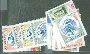 Azerbaijan #804-807  Single (Complete Set) (Europa)