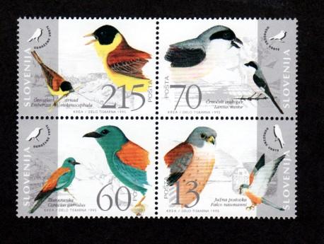 Slovenia # 235 Mint NH Birds!