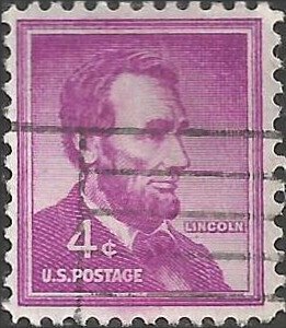 # 1036a USED DRY PRINT ABRAHAM LINCOLN    