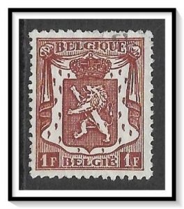 Belgium #282 Coat Of Arms Used