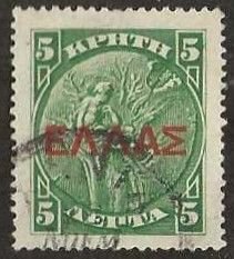 Crete Sc. 113 used.   1909.   (C462)