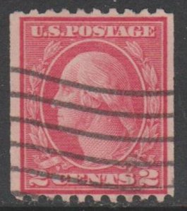 U.S. Scott #487 Washington Stamp - Used Single