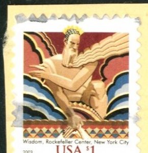 United States #3766, USED ON PAPER, 2003 - STATES091