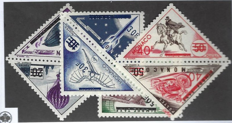 Monaco SC#371-390 (many on reverse) Mint VF SCV$101.40...Worth a Look!