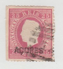 Azores Scott #25 Stamp - Used Single - XYZ