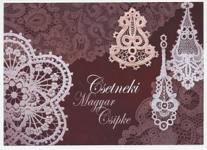 Postal stationery Hungary 2008 Lace