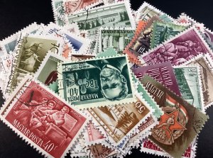 Hungary 100 Different used 1951-55
