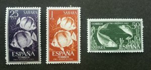 Spain Fish 1962 Marine Life Coral Underwater Ocean (stamp) MNH