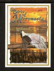 Micronesia 2001 - Birds - Souvenir Stamp Sheet - Scott #467 - MNH