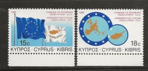 CYPRUS  SC # 699 - 70    MNH