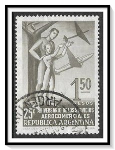Argentina #645 Commercial Aviation Used