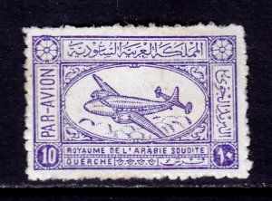 Saudi Arabia - Scott #C4 - MNG - Thin speck LL - SCV $10