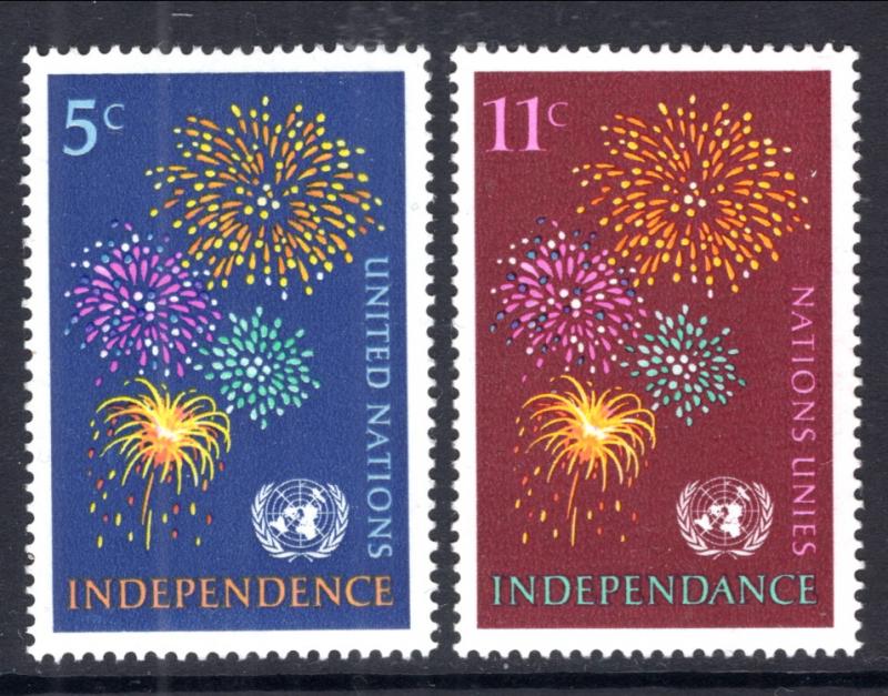 UN New York 168-169 MNH VF