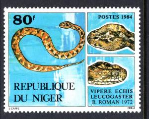 Niger 666 Snake MNH VF